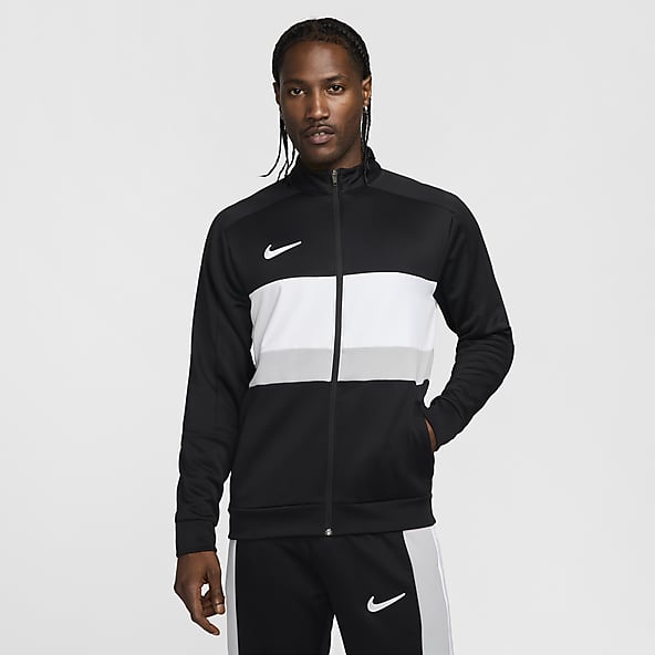 Nike tracksuit black mens top